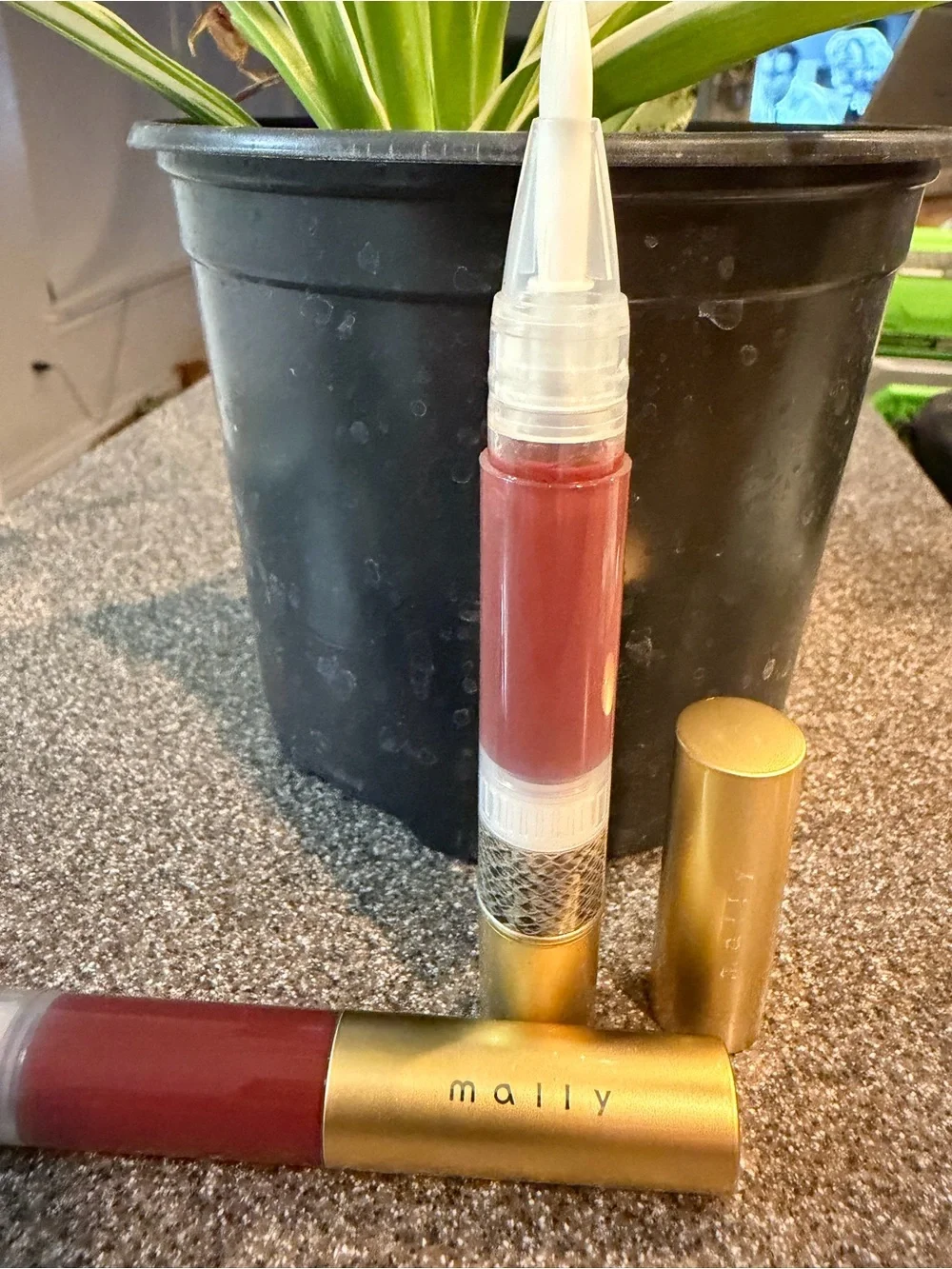 Mally Beauty Lip Gloss & Liquid Lipstick Duo in Rose Mauve